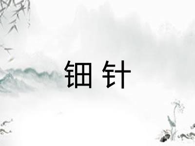 钿针