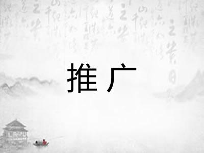 推广