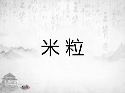 米粒