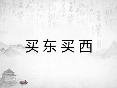 买东买西