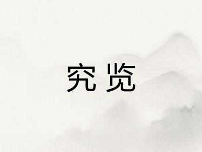 究览