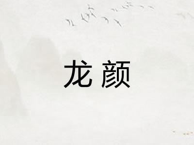 龙颜