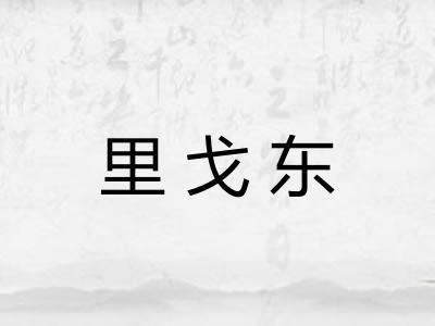 里戈东