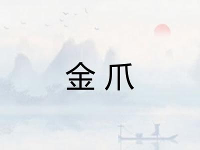 金爪