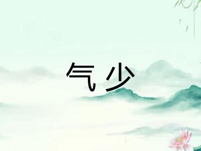 气少