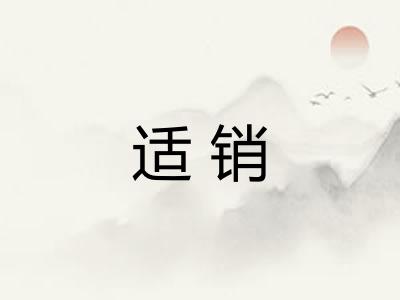 适销