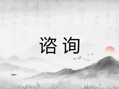 谘询