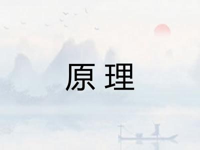 原理
