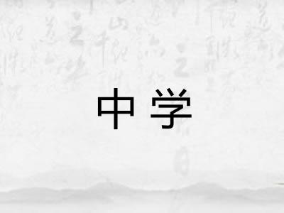 中学