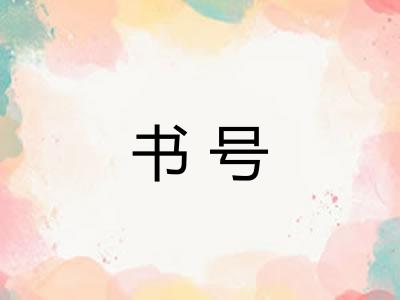 书号