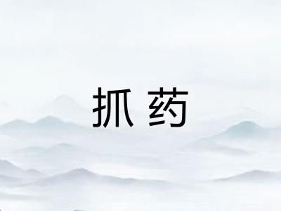 抓药