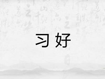 习好