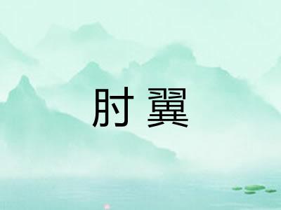 肘翼