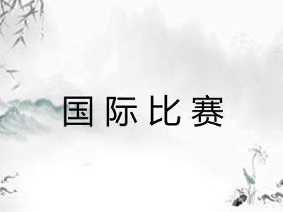 国际比赛
