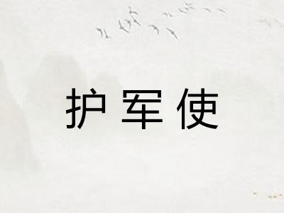 护军使