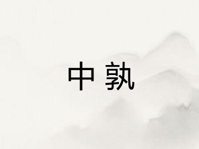 中孰