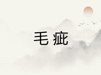 毛疵