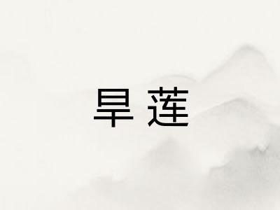 旱莲