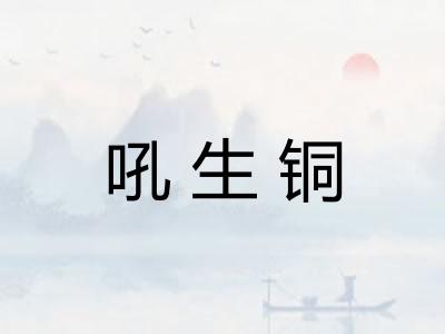 吼生铜