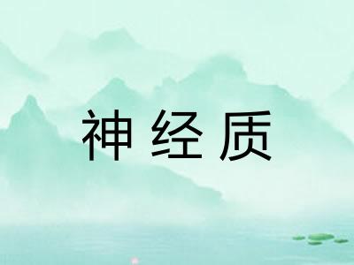 神经质