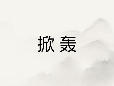 掀轰