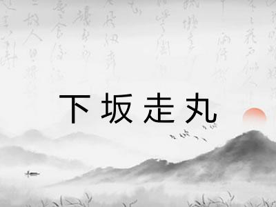 下坂走丸