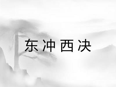 东冲西决