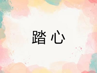 踏心