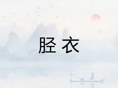 胫衣