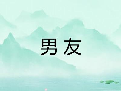 男友