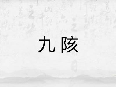 九陔