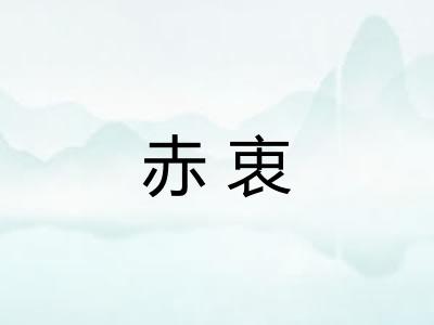 赤衷