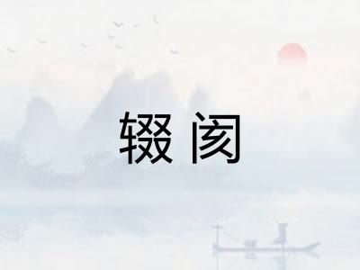 辍阂