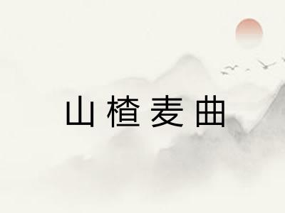 山楂麦曲