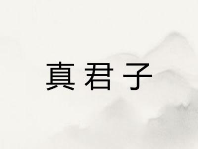 真君子