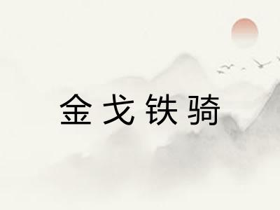金戈铁骑