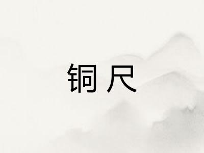 铜尺