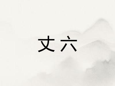 丈六