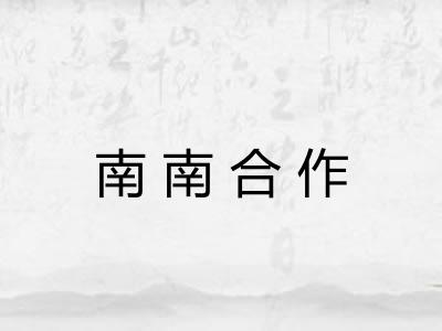 南南合作