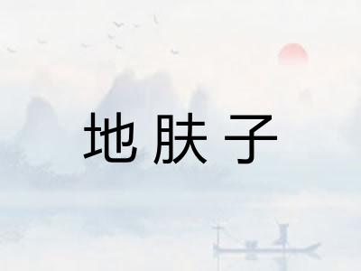地肤子