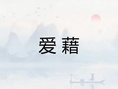 爱藉