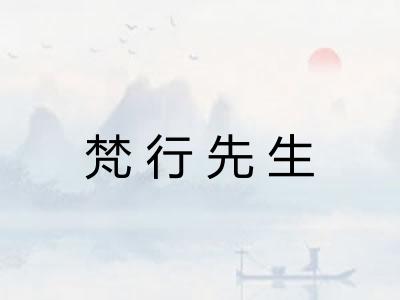 梵行先生