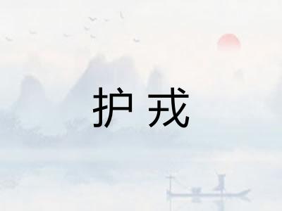 护戎