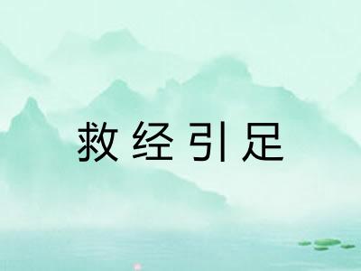 救经引足