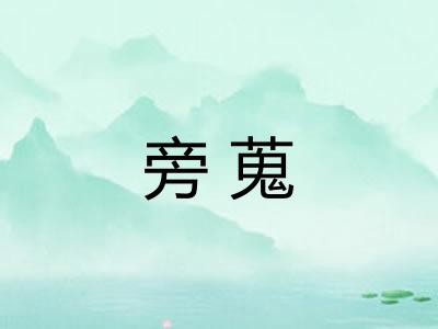 旁蒐