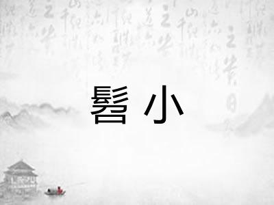 髫小