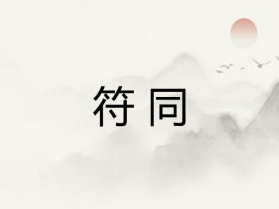 符同