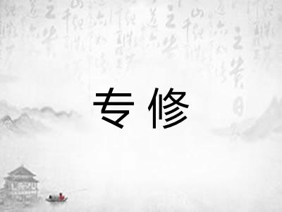 专修
