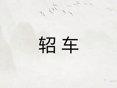 轺车