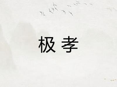 极孝